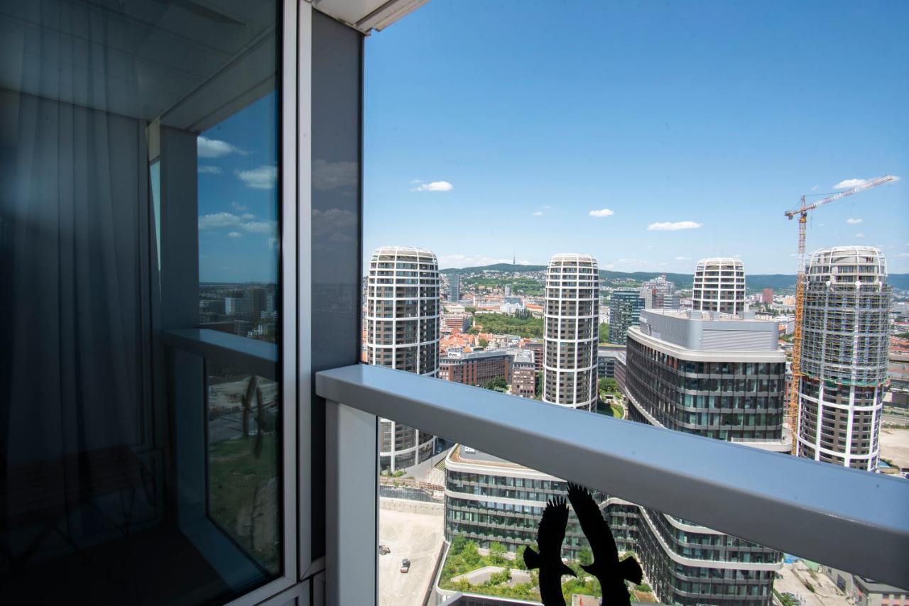 Luxury 1Bdrm On The 28Th Floor Apartment Bratislava Ngoại thất bức ảnh
