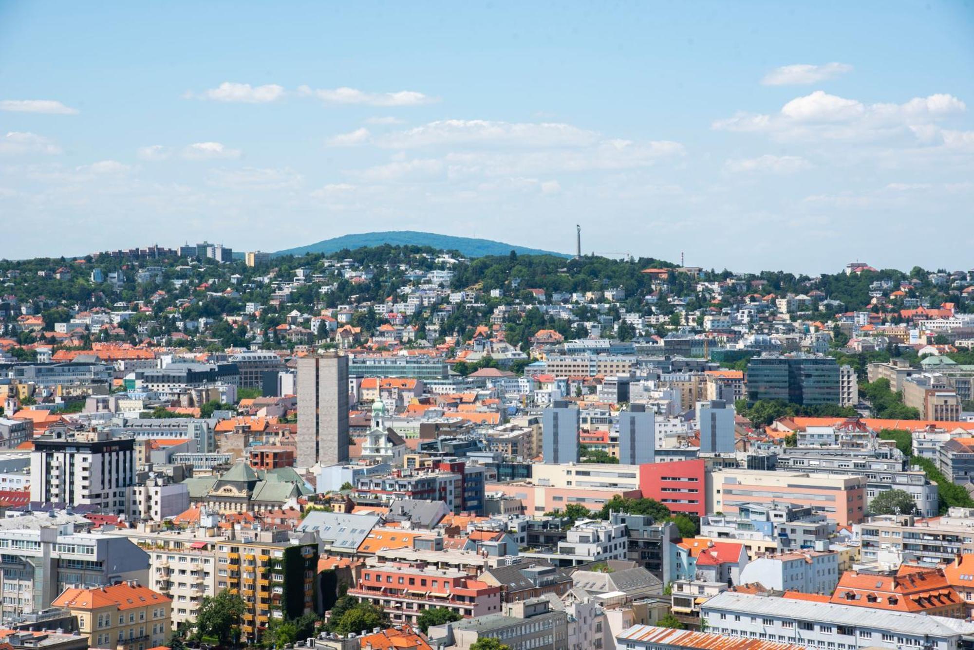 Luxury 1Bdrm On The 28Th Floor Apartment Bratislava Ngoại thất bức ảnh